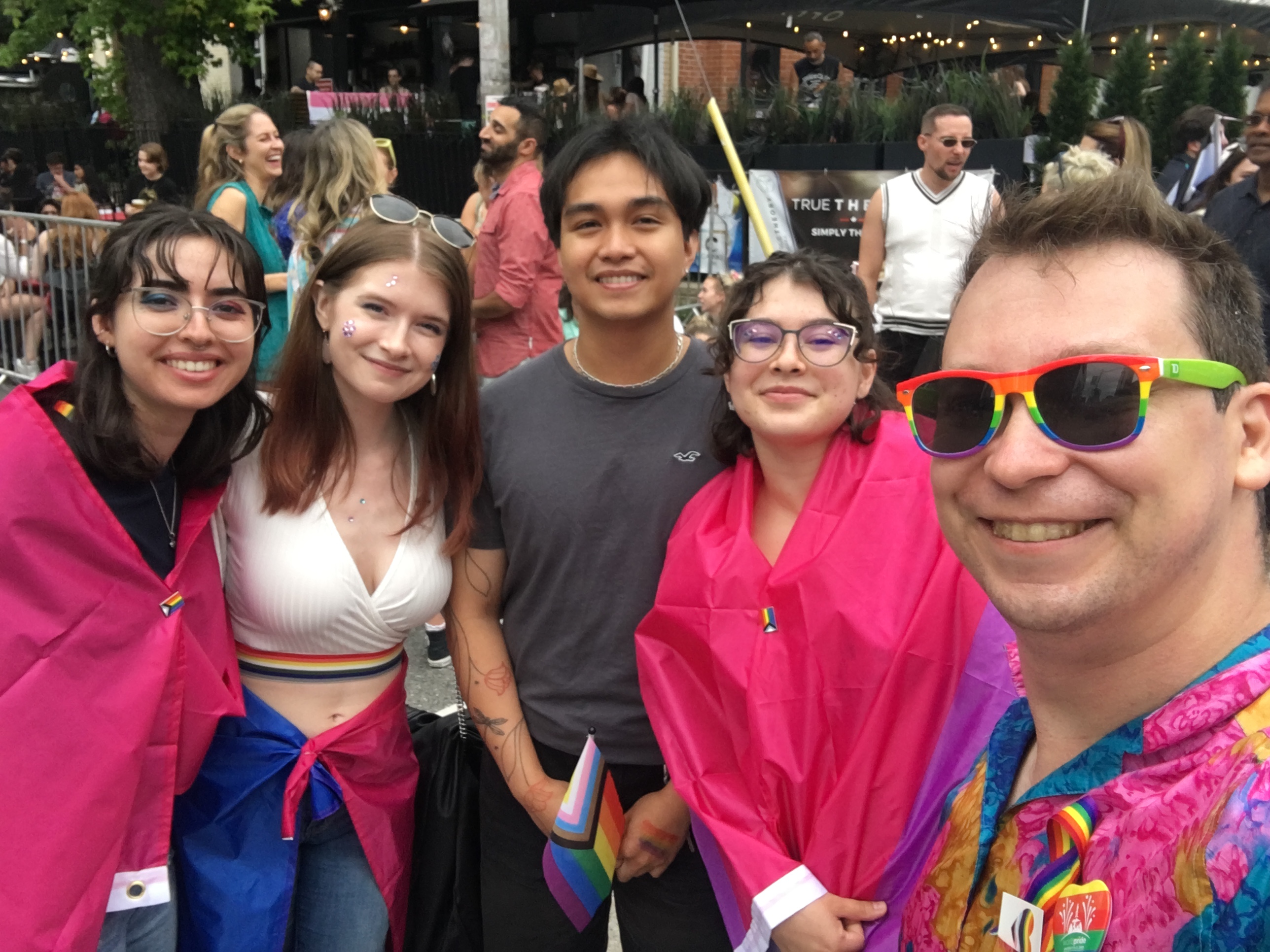 Alex at Pride Hamilton